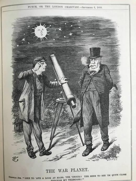 1899年7-12月 英国讽刺漫画杂志《笨拙》 数百幅插图 漆布精装16开 商品图13