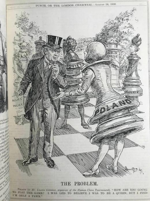 1920年7-12月 英国讽刺漫画杂志《笨拙》 数百幅插图 漆布精装16开 商品图7