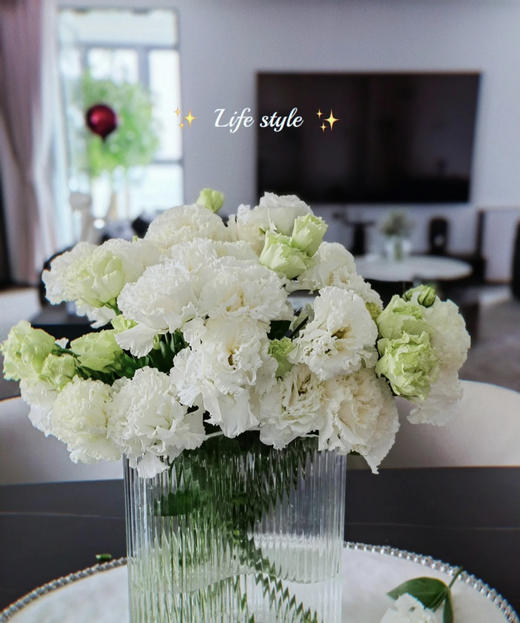 【洋桔梗】--波浪白 若干枝/扎 商品图4