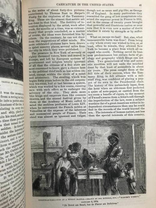 1875年12月-1876年5月 哈泼斯杂志 数百幅版画插图 精装18开 商品图9