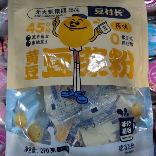 豆村长 黄豆豆浆粉原味 270g 商品图0