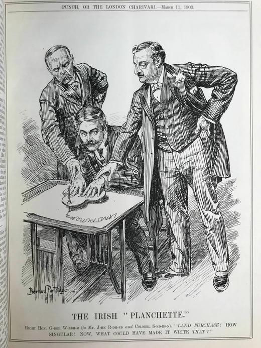 1903年1-6月 英国讽刺漫画杂志《笨拙》 数百幅插图 漆布精装16开 商品图6