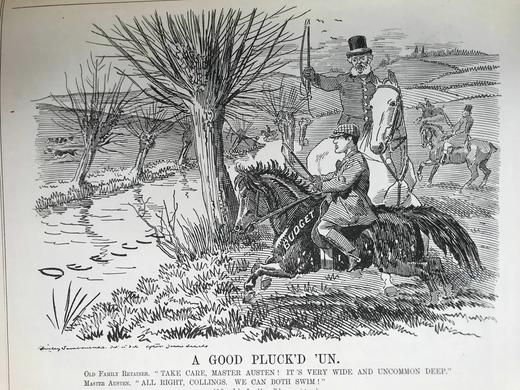 1904年1-6月 英国讽刺漫画杂志《笨拙》 数百幅插图 漆布精装16开 商品图4