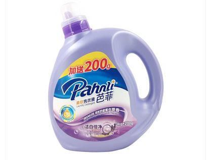 芭菲柔软洗衣液洁白倍净/倍柔配方3.2kg/瓶 商品图1