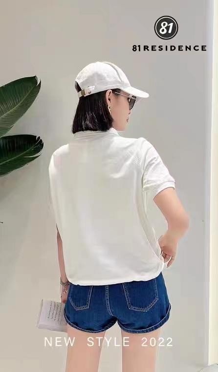 女半拉链短T27365 商品图2