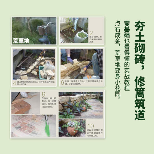 (仓发) 第一次打造花园就成功.花园手作的100个技能/中国轻工业出版社/浜野典正/9787518424221 商品图2