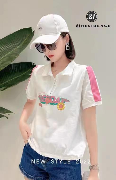女半拉链短T27365 商品图1