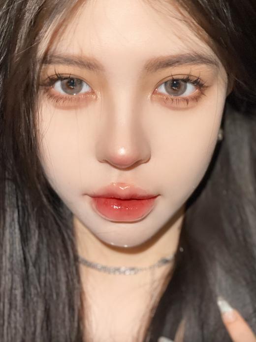 kikicon 月抛美瞳 迷雾白茶 直径14.5mm 着色14.2mm 商品图9