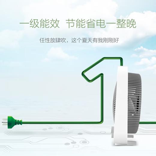 美的（Midea）（509842
）电风扇家用小型桌面节能转页扇4档可调落地 商品图6