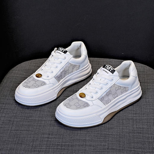 2022夏季新款厚底休闲百搭网鞋女小白鞋 AM149 商品图1