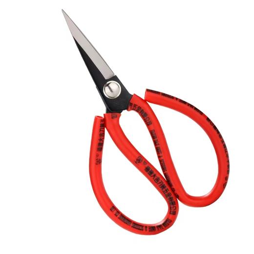 大吉民用剪 2号套管剪刀工业 家用剪刀红色柄剪刀 商品图13