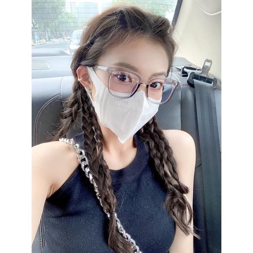 甜酷辣妹拳击辫假发辫子女绑带式马尾网红同款脏辫假发鱼骨麻花辫 商品图3