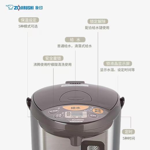 【春上新】10楼 象印 电热水瓶WDH30(3升）/WDH40(4升） 吊牌价1399-1499元  活动价699-799元 商品图7