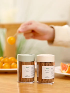 FaSoLa碳化竹牙签（2盒装）