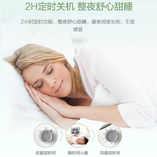 美的（Midea）（509842
）电风扇家用小型桌面节能转页扇4档可调落地 商品图5