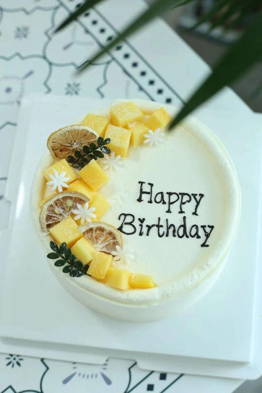 简约奶油水果蛋糕 商品图0