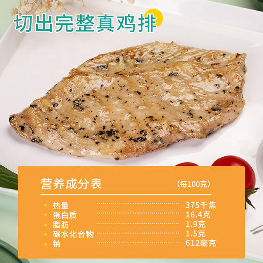 🐔无抗 · 低脂•饱腹•弹嫩•爆汁•低脂大鸡排（120g*12片） 商品图4