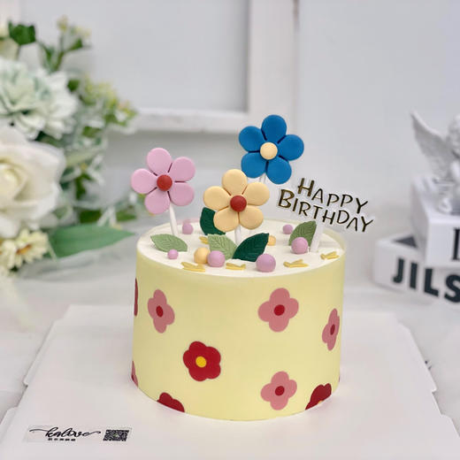 ins风花花蛋糕 商品图1
