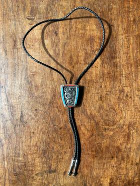 纯银嚮尾蛇纹编牛皮领口链，顺丰包邮