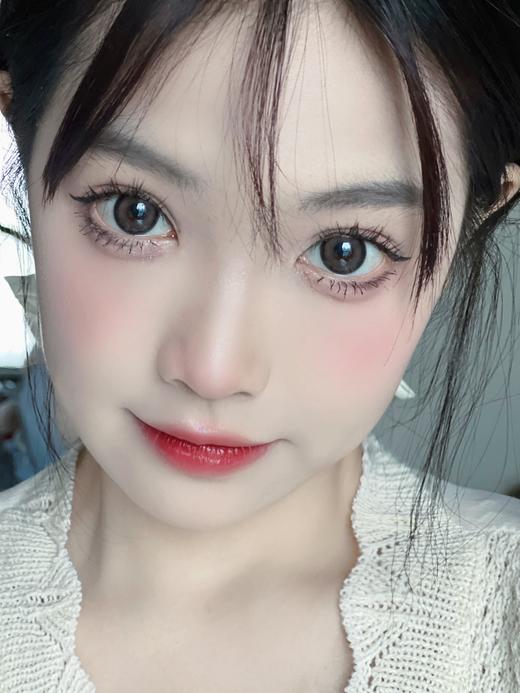 kikicon 月抛美瞳 杏色奶糕 直径14.5mm 着色14.2mm 商品图3