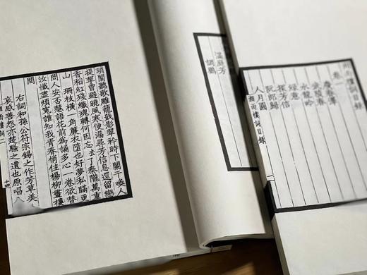 《湘雨楼词》，全4册，线装一函，26*16*5cm，张祖同著，扬州古椿阁2010年据民国1913年精刻本影印而成，售价578元。

词于有清一代出现了中兴，晚清词坛英才辈出，姿态万千，道光、咸丰一直到 商品图5