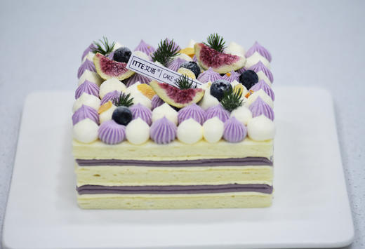 【芋泥裸蛋糕】动物奶油 新鲜荔浦芋头 商品图0