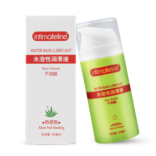 intimateline意大利  芦荟人体润滑油润滑液水溶性易清洗不油腻100ml 商品图2