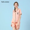 tutuanna睡衣女夏套装棉纯色短袖短裤薄可出门休闲家具服 商品缩略图1