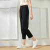 丁摩 春夏薄凉爽超大弹力针织醋酸9分裤小脚裤休闲裤Q121144DB199 商品缩略图4