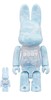 Bearbrick水波纹千秋400%+100%兔 商品缩略图0