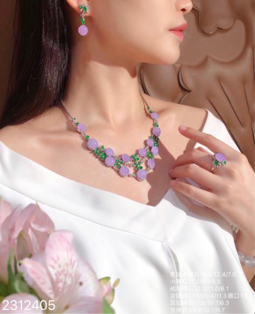 双层镂空设计套链套装【2312405】具体价格微信咨询 商品图4