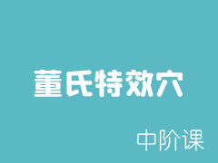 董氏特效穴--中阶 商品图0