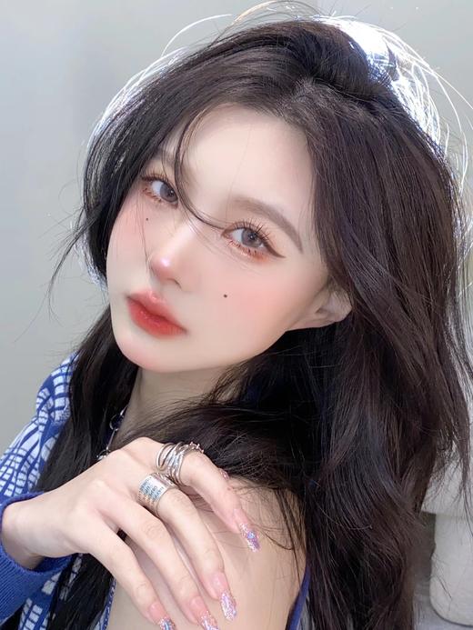 高性价比丨桃桃冻紫·FlowerColor丨14.2mm（年抛/2片装) 商品图1