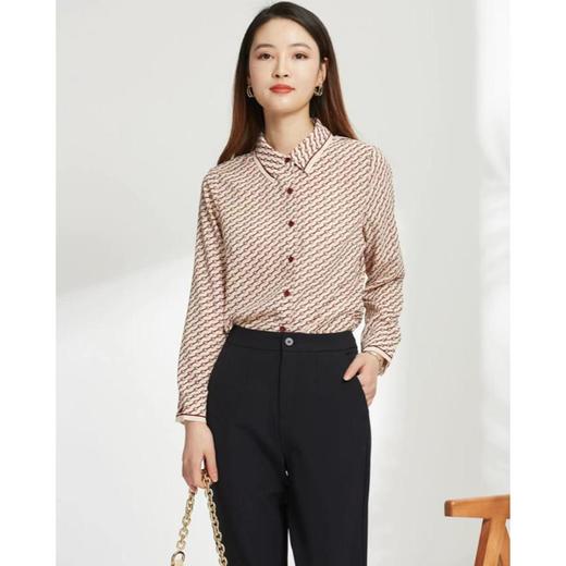 3楼知臣粉色衬衫 商品图0