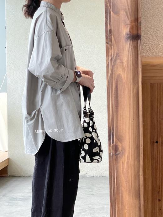 apuntob 黑色皱褶阔腿裤休闲裤 商品图7