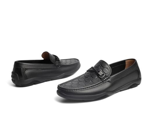 百货世界-百丽牛皮革男休闲鞋 商品图5