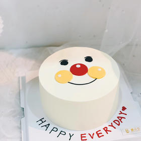 面包超人——翻糖主题生日蛋糕