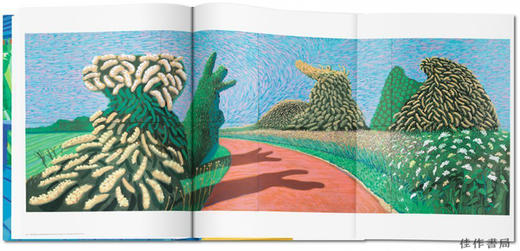 全新现货/David Hockney: A Bigger Book (Sumo)大卫霍克尼巨型画册：一本更大的书（带支架） 限量签名本 商品图4