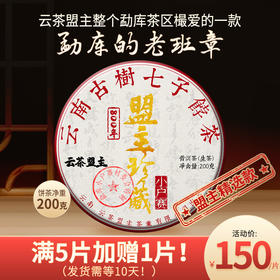 售罄【珍宝级别！】【小户赛单株！】【拉祜寨】茶鬼级！茶气顶到头顶，承包20年片区，超800年特大型古树单株级！