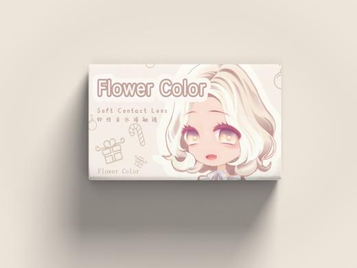 店主推荐丨狗狗眼灰·FlowerColor丨14.2mm（年抛/2片装) 商品图6