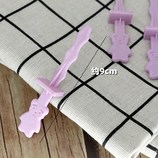 小熊塑料雪糕棍 5支 冰棍棒雪糕棒雪糕棍 可重复使用 商品图1