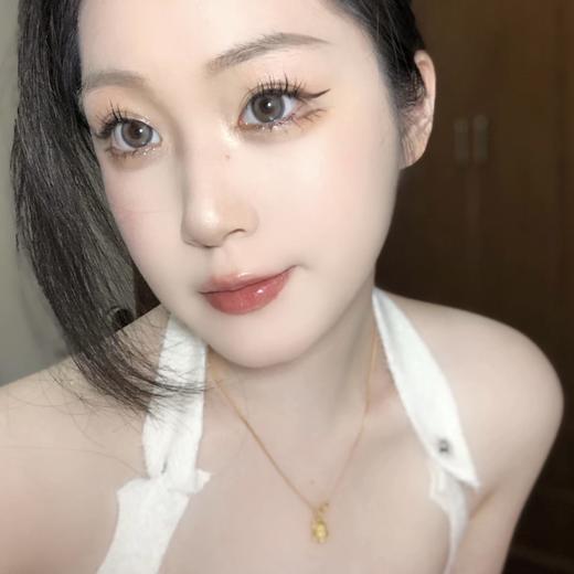 kikicon 月抛美瞳 迷雾白茶 直径14.5mm 着色14.2mm 商品图2