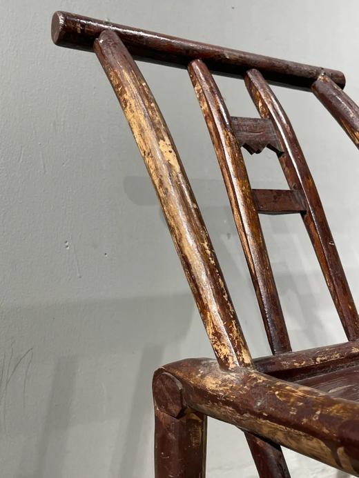 杉木髹漆斜背矮椅，顺丰包邮 商品图5