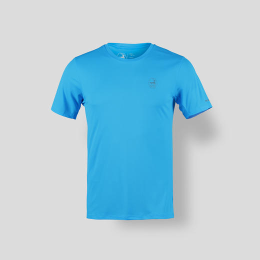 优极UG 男女款超轻速干跑步拼片修身短袖T恤 可定制 商品图3