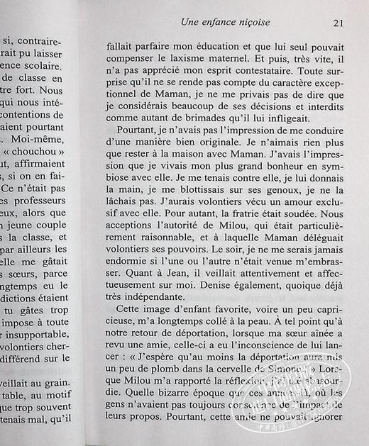 【中商原版】【法国法文版】西蒙娜·韦伊 一生 法文原版 Une vie Simone Veil 名人自传 商品图6