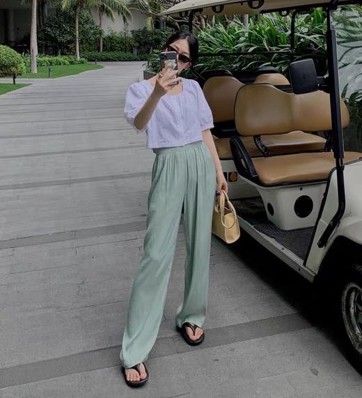 （清仓现货）【社群供K】夏日轻盈顺滑海岛丝显瘦凉凉裤 商品图2