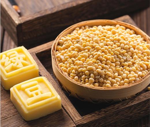 【散装食品】500g 脱皮绿豆 去皮脱壳绿豆 绿豆糕原材料 商品图1