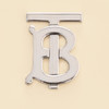 BURBERRY 巴宝莉 女士皮革金属TB徽标手提单肩包 白色 8046250 B1089 商品缩略图3