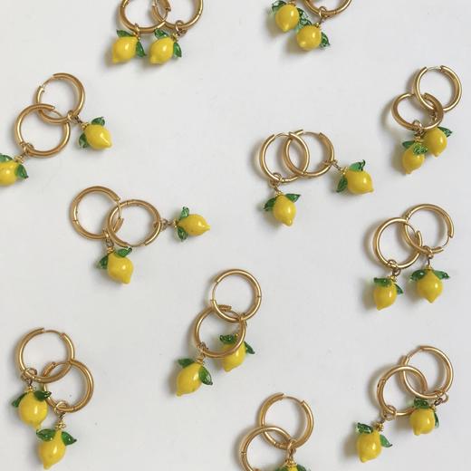 北京仓｜Ninfa-柠檬 耳环［葡萄牙设计师］ 商品图9