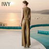 IWY/夏天卡其色西装套装女高级感阔腿裤显瘦职业装长袖正装工作服22CCVP0060 商品缩略图2